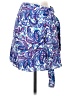 MNG 100% Viscose Paisley Blue Casual Skirt Size S - photo 1