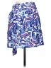 MNG 100% Viscose Paisley Blue Casual Skirt Size S - photo 2