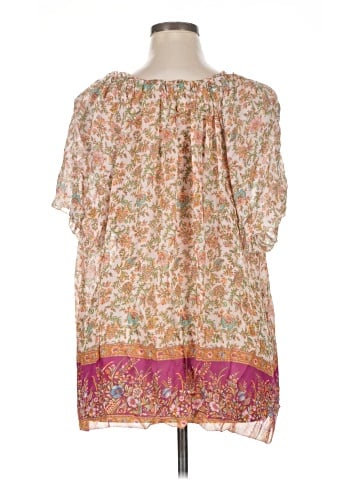Lucky Brand Short Sleeve Blouse (view 2)