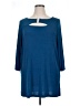 Carolyn Strauss Blue 3/4 Sleeve Top Size 1X - photo 1