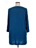 Carolyn Strauss Blue 3/4 Sleeve Top Size 1X - photo 2