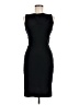 Bebe Solid Black Cocktail Dress Size M - photo 1