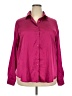 Chigant Burgundy Long Sleeve Blouse Size XXL - photo 1