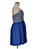 Sequin Hearts Blue Cocktail Dress Size 13 - photo 4