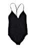 Vineyard Vines Solid Black One Piece Swimsuit Size S - photo 1