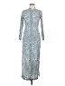 Walker & Wade Silver Casual Dress Size M - photo 1