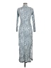 Walker & Wade Silver Casual Dress Size M - photo 2