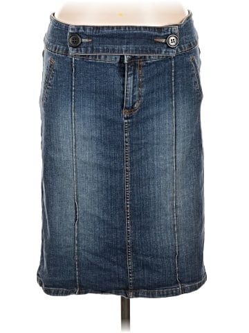 XOXO Denim Skirt (view 1)