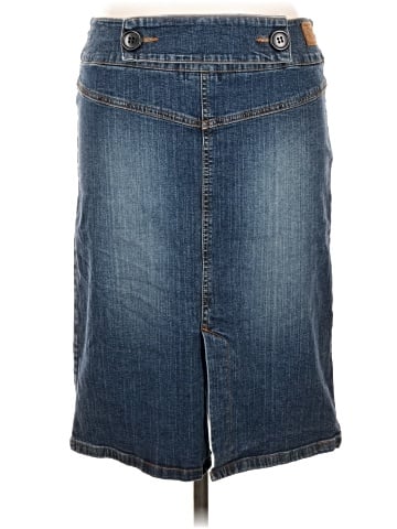 XOXO Denim Skirt (view 2)