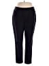 D&Co. Solid Black Casual Pants Size 16 - photo 1