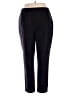 D&Co. Solid Black Casual Pants Size 16 - photo 2