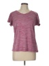 Columbia 100% Polyester Tweed Burgundy Active T-Shirt Size L - photo 1