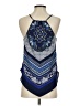 B.wear 100% Polyester Blue Sleeveless Blouse Size S - photo 2