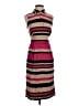 L.K. Bennett Stripes Brown Casual Dress Size 2 - photo 1