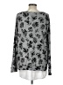 Simply Vera Vera Wang Floral Silver Gray Pullover Sweater Size L (estimated) - photo 2