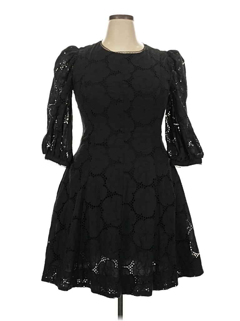 Pre-owned Rachel Parcell Cocktail Dress In Black