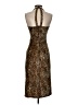 Stop Staring! Animal Print Brown Cocktail Dress Size S - photo 2