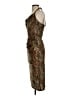 Stop Staring! Animal Print Brown Cocktail Dress Size S - photo 5