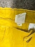 H&M 100% Cotton Solid Yellow Casual Pants Size 12-18 mo - photo 3