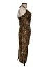 Stop Staring! Animal Print Brown Cocktail Dress Size S - photo 4