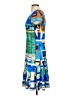 Atelier Graphic Blue Casual Dress Size XS - photo 5
