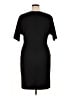 Kasper Solid Black Cocktail Dress Size 14 - photo 2