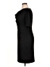Kasper Solid Black Cocktail Dress Size 14 - photo 5