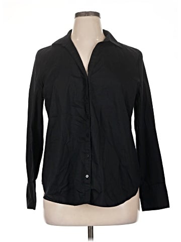 Worthington Long Sleeve Button-Down Shirt (view 1)