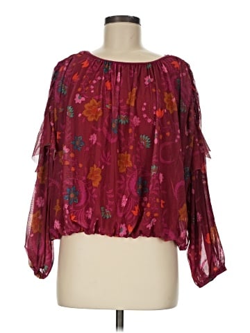 Free People 3/4 Sleeve Blouse (view 1)