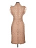 Zara Tan Cocktail Dress Size L - photo 2