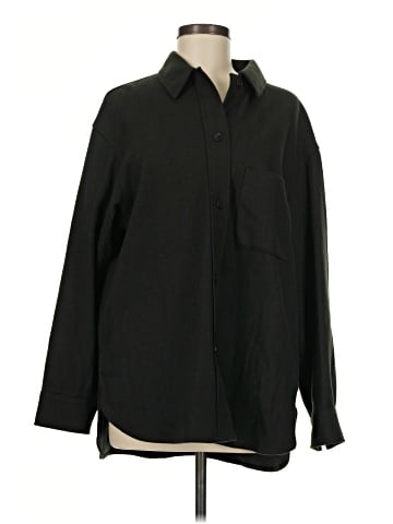 Uniqlo Long Sleeve Button-Down Shirt (view 1)