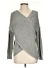 Quinn Chevron-herringbone Gray Pullover Sweater Size S - photo 1