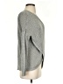Quinn Chevron-herringbone Gray Pullover Sweater Size S - photo 4