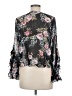 Intermix Black 3/4 Sleeve Blouse Size M - photo 2