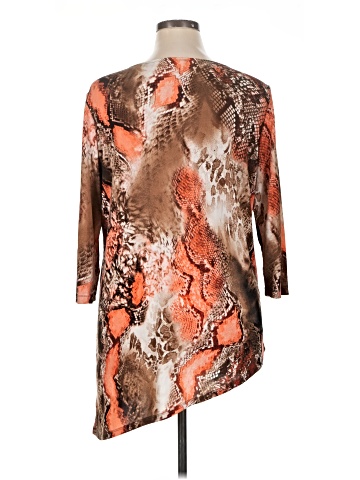 Women With Control 3/4 Sleeve Blouse (view 2)