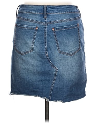 Celebrity Pink Denim Skirt (view 2)
