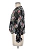 Intermix Black 3/4 Sleeve Blouse Size M - photo 5