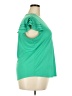 Adrianna Papell Green Short Sleeve Top Size XL - photo 4