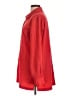 Travelsmith 100% Polyester Red 3/4 Sleeve Blouse Size L - photo 5