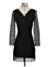 Sandro 100% Polyester Black Cocktail Dress Size EU (FR) 36 / US 4 - photo 2