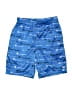 Champion 100% Polyester Print Blue Board Shorts Size 10 - photo 1