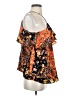 Ava & Aiden 100% Polyester Orange Sleeveless Blouse Size XS - photo 4