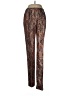 Bernard Zins Paisley Brown Casual Pants Size 6 - photo 1