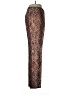Bernard Zins Paisley Brown Casual Pants Size 6 - photo 4