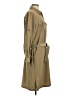 Travelsmith 100% Polyester Tan Trenchcoat Size L (petite) - photo 4