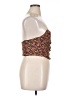 Zara 100% Polyester Pink Sleeveless Top Size L - photo 4