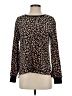 Kate Spade New York Animal Print Brown Pullover Sweater Size S - photo 1