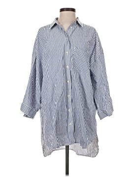 Zara 3/4 Sleeve Button-Down Shirt (view 1)