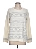 Talbots Print Ivory Pullover Sweater Size L - photo 1