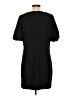 Express Solid Black Casual Dress Size L - photo 2